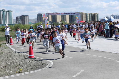 Хүүхдийн марафонд 550 орчим хүүхэд бүртгүүлэн оролцож байна